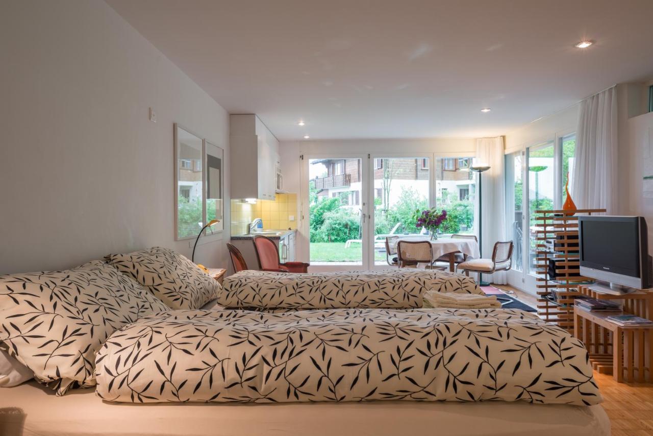 Grava - Ferienwohnung Fuer Max. 2 Personen Laax Extérieur photo